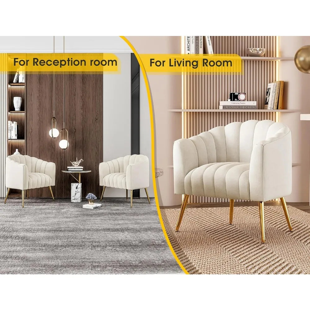 Elira Pumpkin Accent Chair