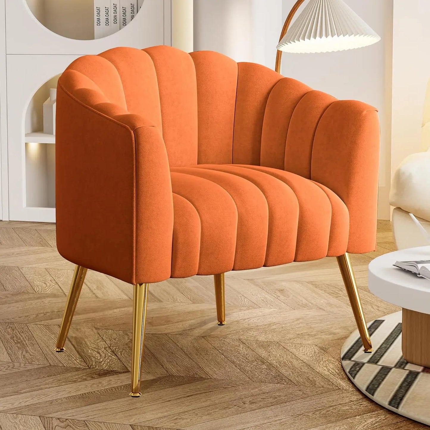 Elira Pumpkin Accent Chair